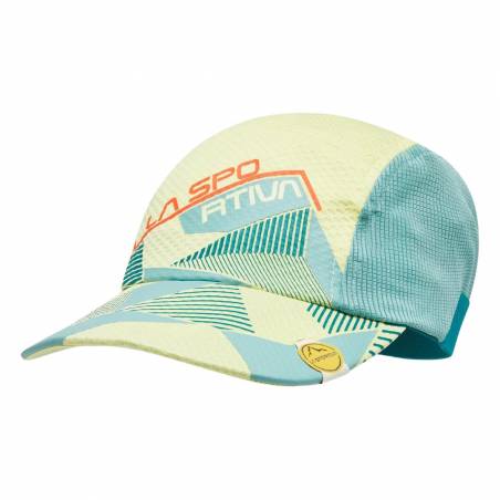 Cappello La Sportiva Stream Lime Azzurro Chiaro