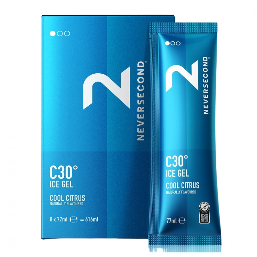 Never Second C30 Ice Gel Cool Citrus Gel 77 ml | 8 jednostek