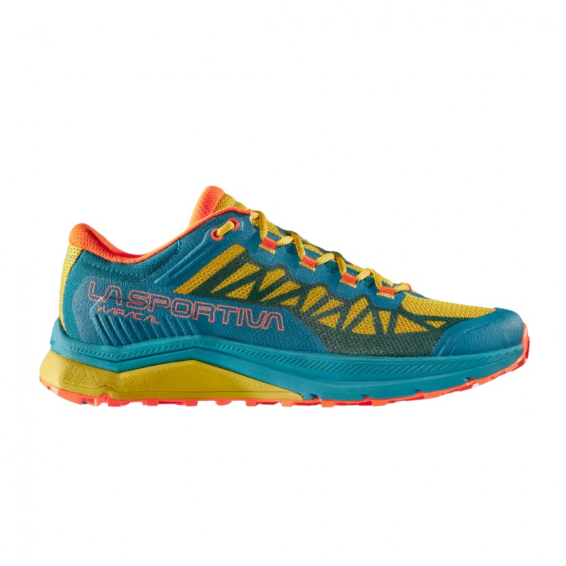 La Sportiva Karacal Blue Yellow Sneakers