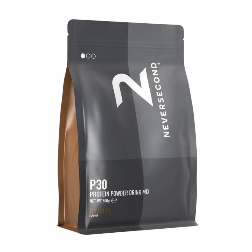 Mistura de proteína em pó Neversecond Recovery Drink P30 | Saco de Chocolate 600g