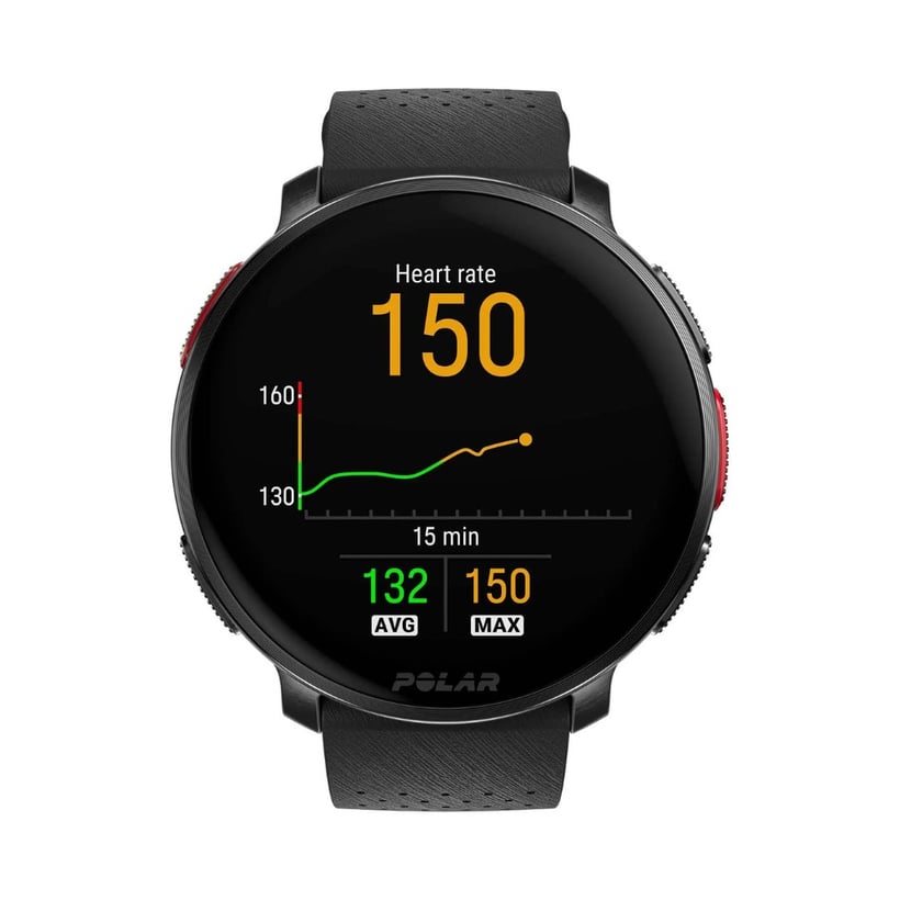 Montre Polar Vantage V3 noire + capteur de...