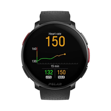 Polar Vantage V3 schwarze Uhr + Polar H10 Herzfrequenzsensor
