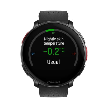 Polar Vantage V3 schwarze Uhr + Polar H10 Herzfrequenzsensor