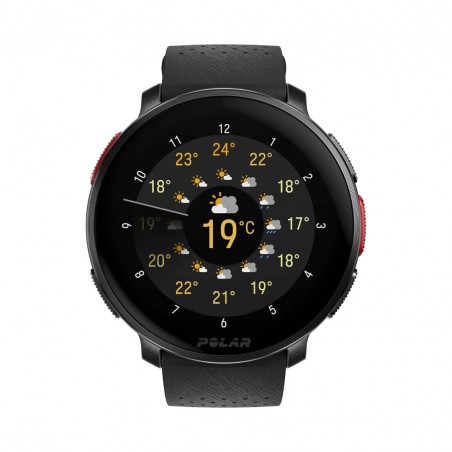 Orologio Polar Vantage V3 nero + sensore di frequenza cardiaca Polar H10