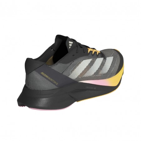 Adidas Adizero Boston 12 Black Orange  Women's Shoes