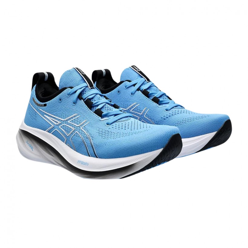 Buty Asics Gel-Nimbus 26 Niebiesko-Białe 