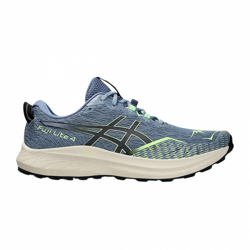 Zapatillas Asics Fuji Lite 4 Azul Negro 