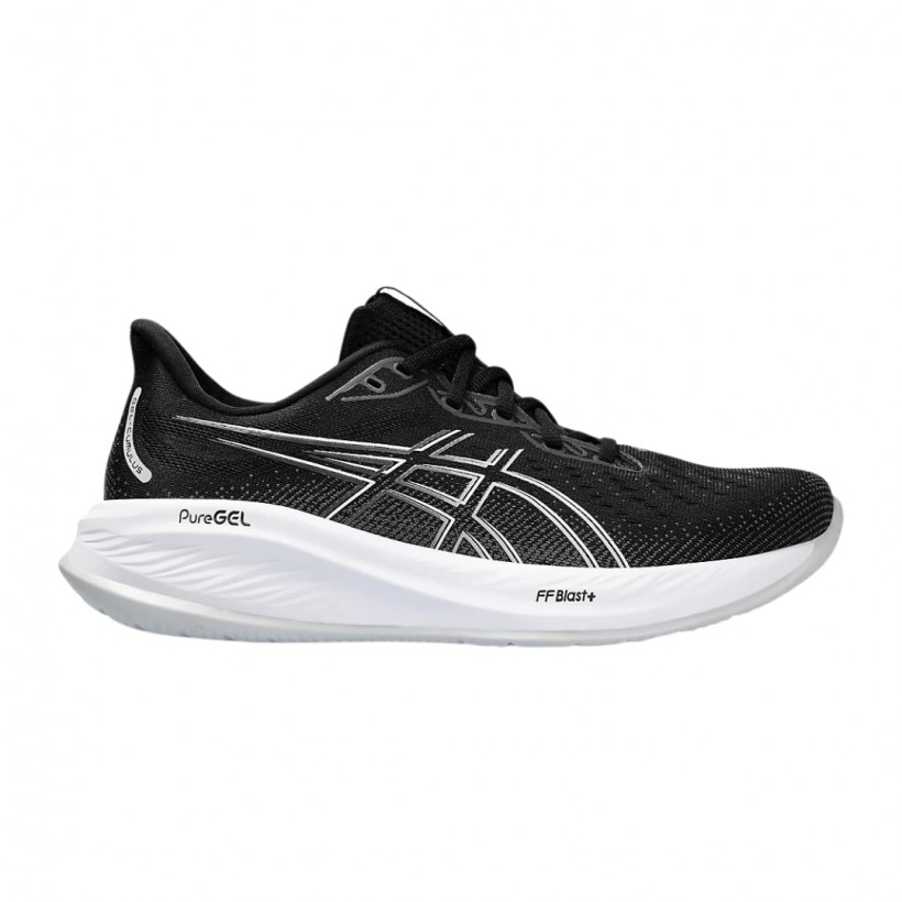 Zapatillas Asics Gel-Cumulus 26 Negro Blanco 