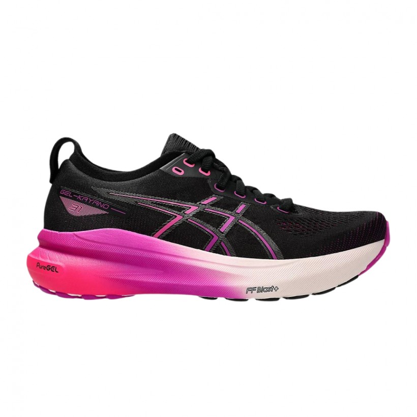 Scarpe da corsa Asics Gel-Kayano 31 Nero Rosa  da donna