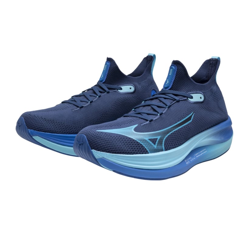Mizuno Neo Vista Blauwe Sneakers