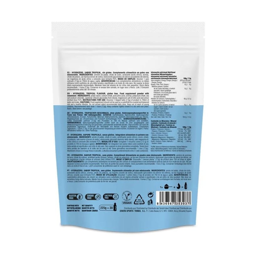 226ers Boisson énergisante tropicale Hydrazero...