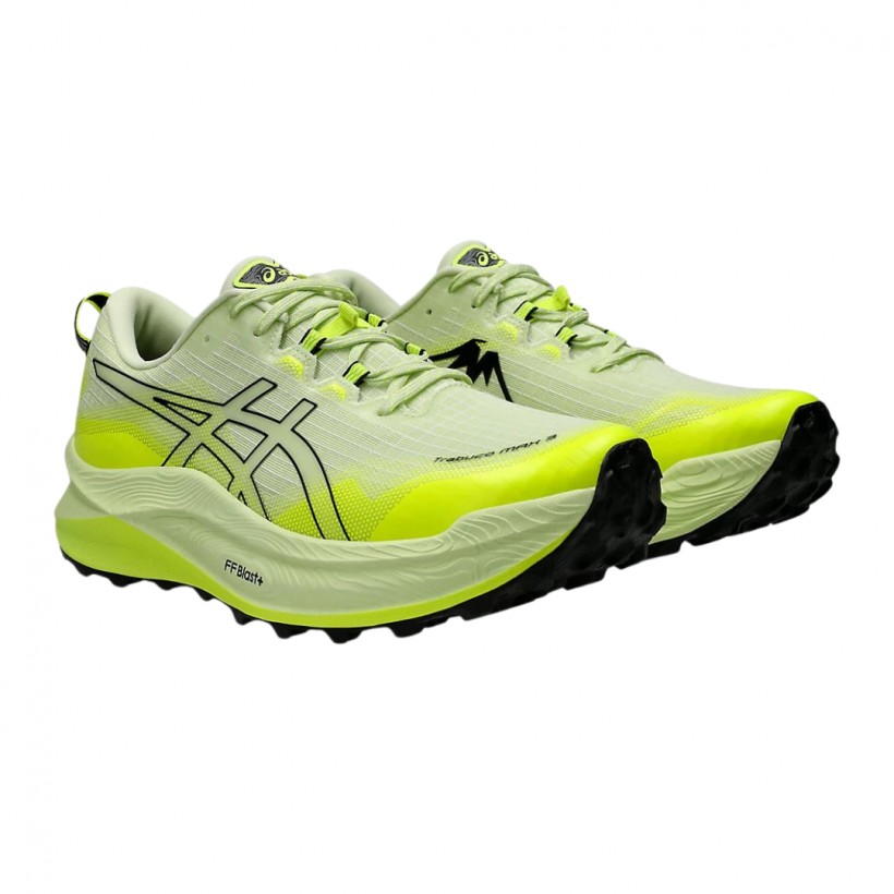 Asics Trabuco Max 3 Yellow Black  Shoes