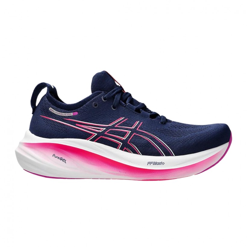 Asics femme bleu marine on sale