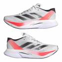 Zapatillas Adidas Adizero Boston 12 Blanco Rojo 
