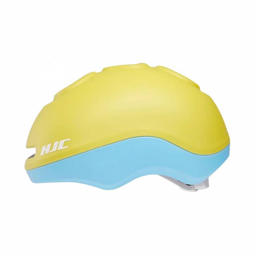 Kask dziecięcy HJC Gleo w kolorze żółto-niebieskim