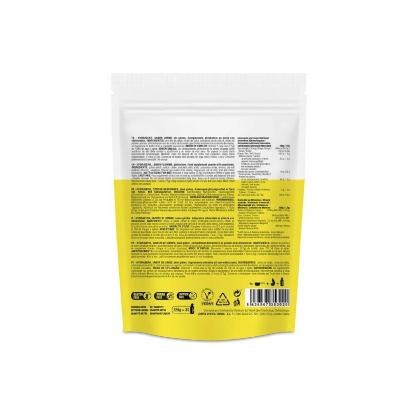 226ers Hydrazero Lemon Energy Drink 225g