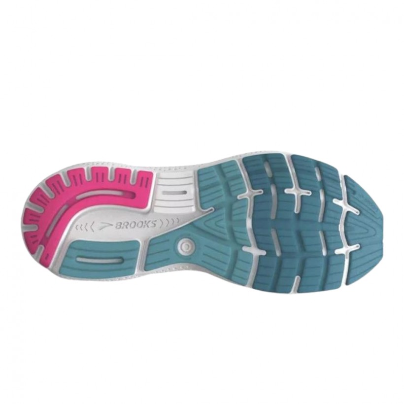 Zapatillas Brooks Ghost 16 Azul Rosa Mujer