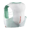 Chaleco de Running Salomon ADV Skin 5 Set Blanco Verde