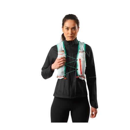 Gilet de Course Salomon ADV Skin 5 Set Blanc Vert