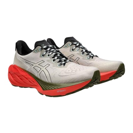 Asics Novablast 4 TR Beige Rot  Schuhe