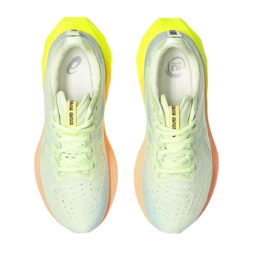 Scarpe Asics Novablast 4 Paris Verde Giallo