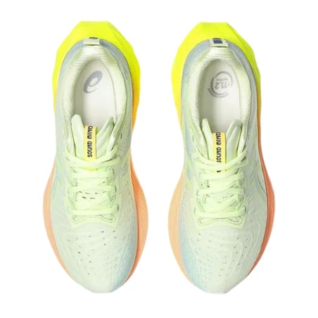Asics Ténis Novablast 4 Paris Verde Amarelo