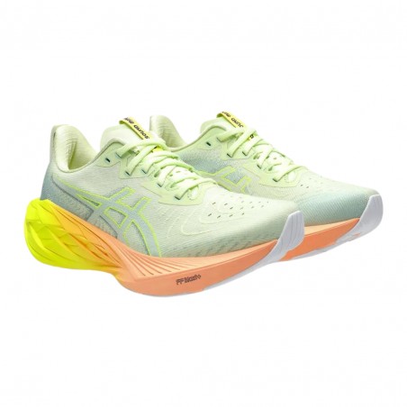 Asics Novablast 4 Paris Green Yellow  Shoes