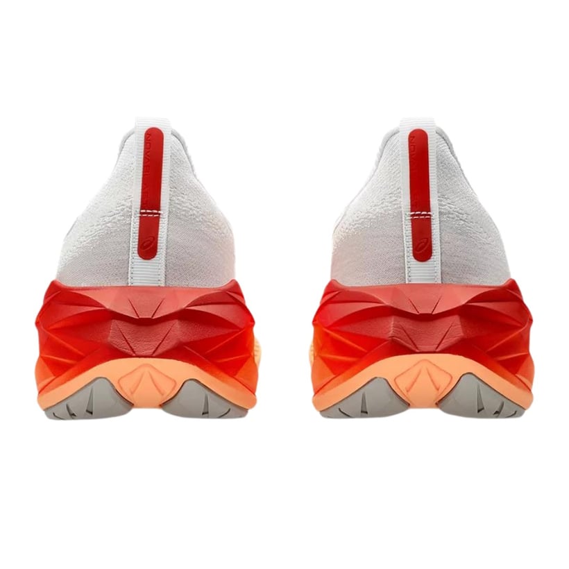 Chaussures Asics Novablast 4 Blanc Orange