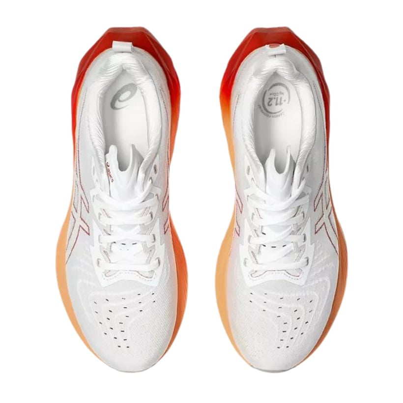 Asics Novablast 4 White Orange  Shoes