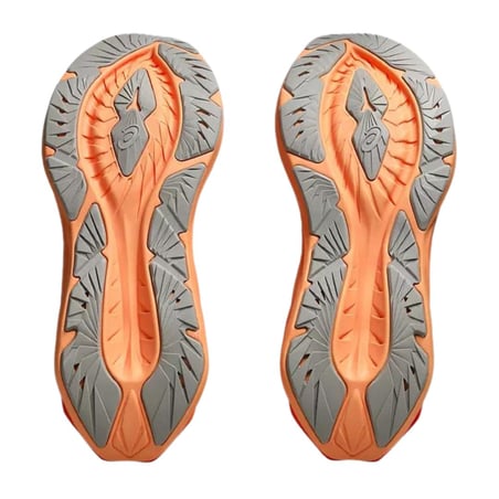 Chaussures Asics Novablast 4 Blanc Orange