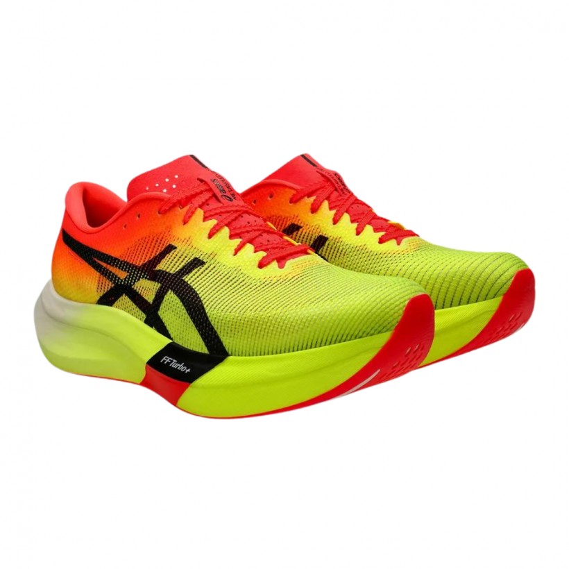 Baskets Asics Metaspeed Sky Paris Jaune Rouge