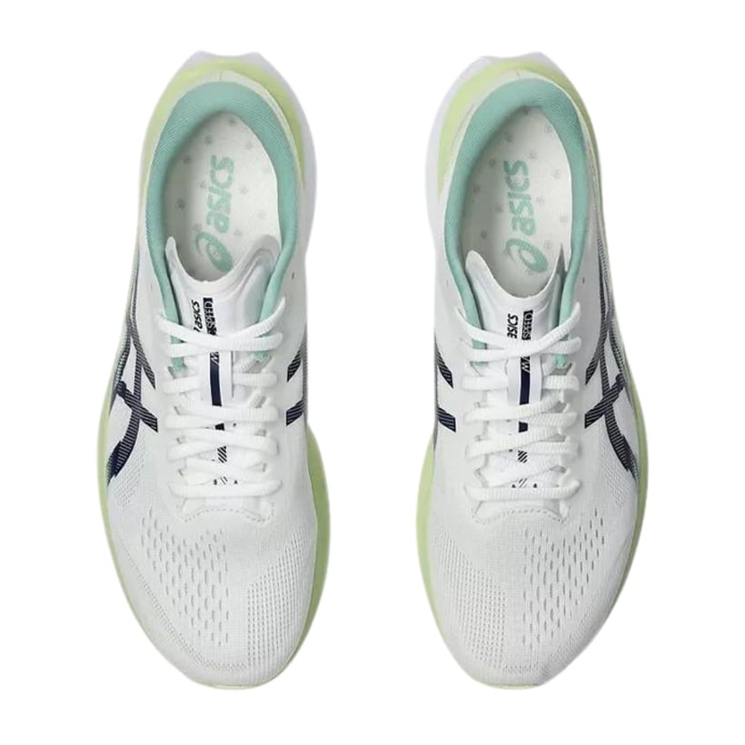 Chaussures Asics Magic Speed 4 Blanc Vert