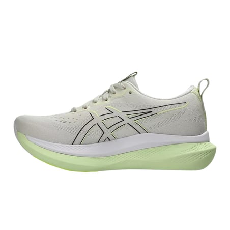 Chaussures Asics Glideride Max Beige Vert  Femme