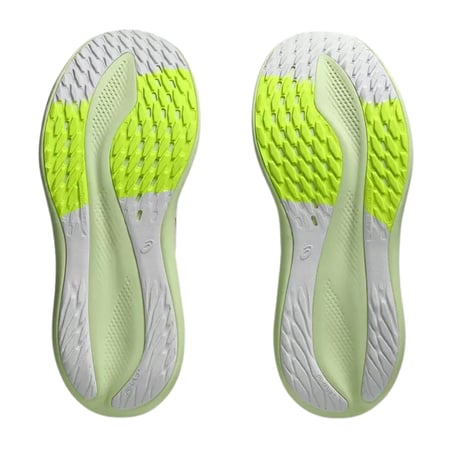 Ténis Asics Glideride Max Bege Verde  feminino