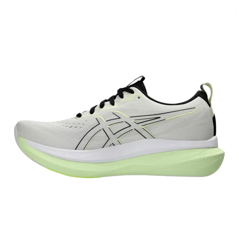 Asics Glideride Max Shoes Beige Green