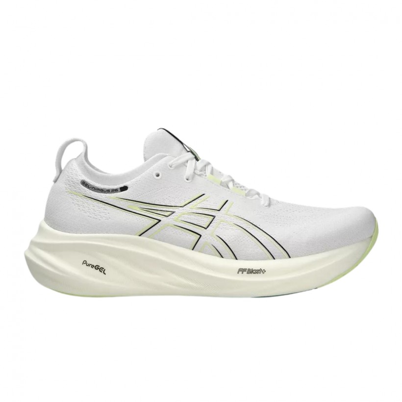 Zapatillas Asics Gel-Nimbus 26 Blanco Negro