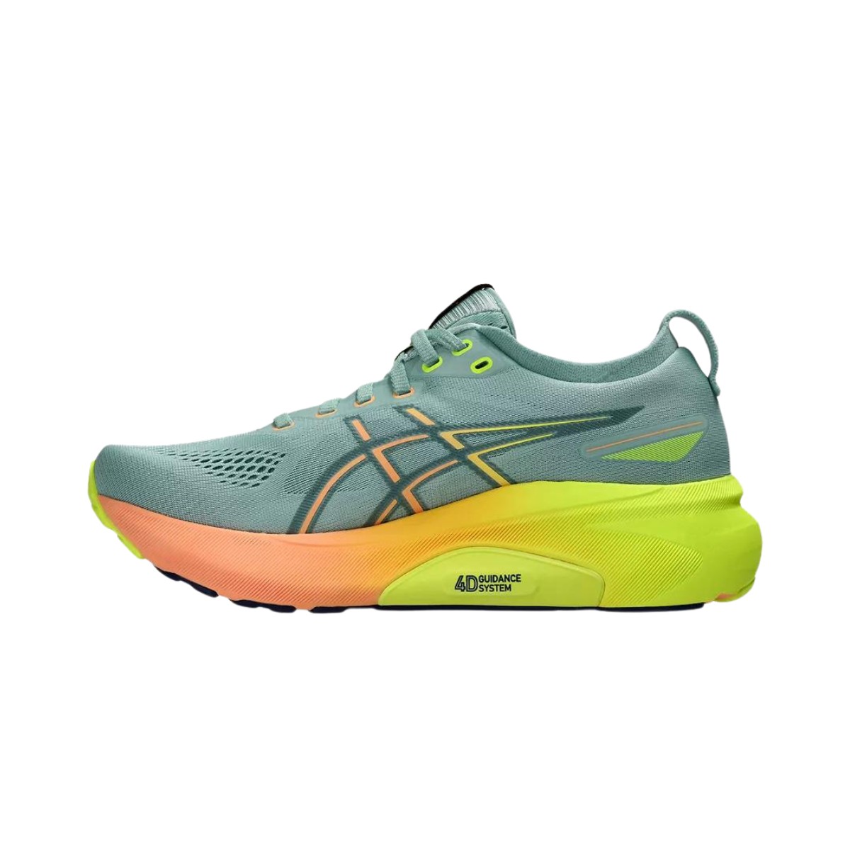 Asics Gel Kayano 31 Paris Green Orange AW24 Women s Running Shoes