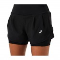 Asics Road 2-N-1 3.5IN Shorts Schwarz Damen