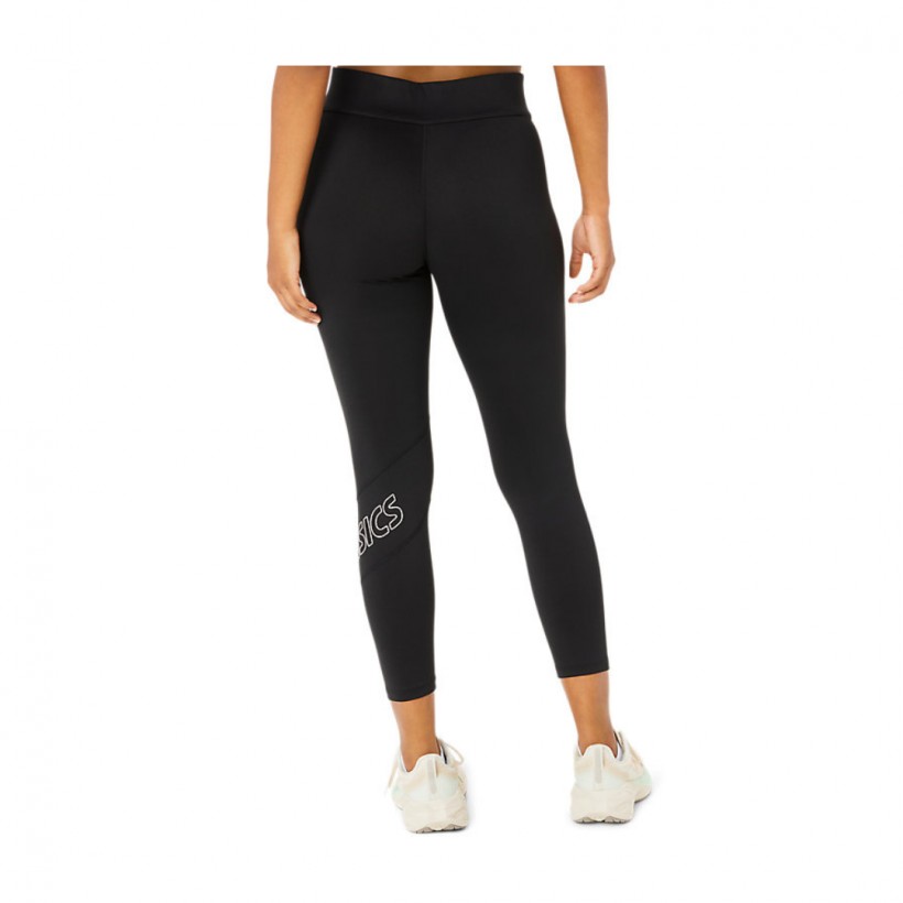 Asics Logo 7/8 Black Women's Tights