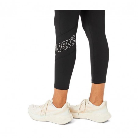 Asics Logo 7/8 Black Women's Tights