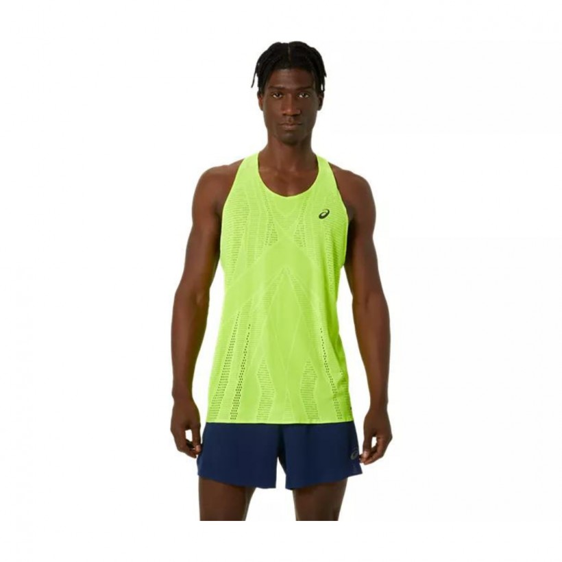T-shirt sans manches Asics Metarun Singlet Jaune
