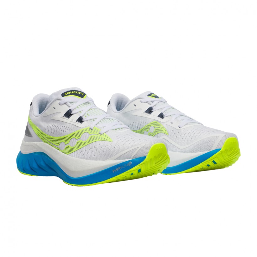 Buty Saucony Endorfin Speed 4 Biało-niebieskie