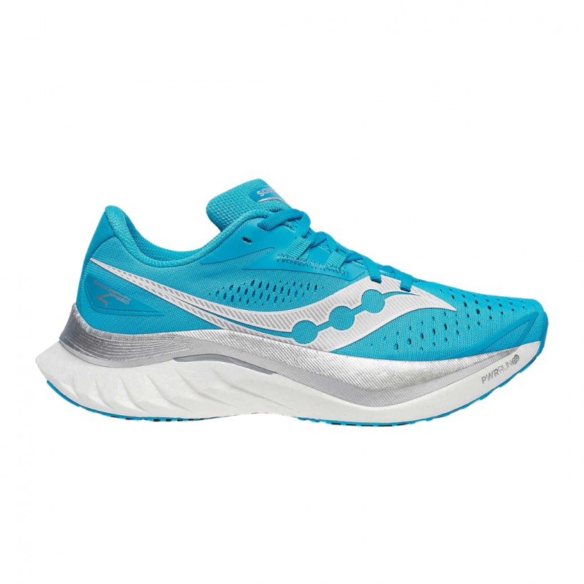 Tênis Feminino Saucony Endorphin Speed 4 Azul Branco