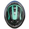 Casque Lazer Z1 KinetiCore + Aeroshell bleu jaune