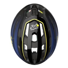 Casco Lazer Z1 KinetiCore + Aeroshell Azul Amarillo 2