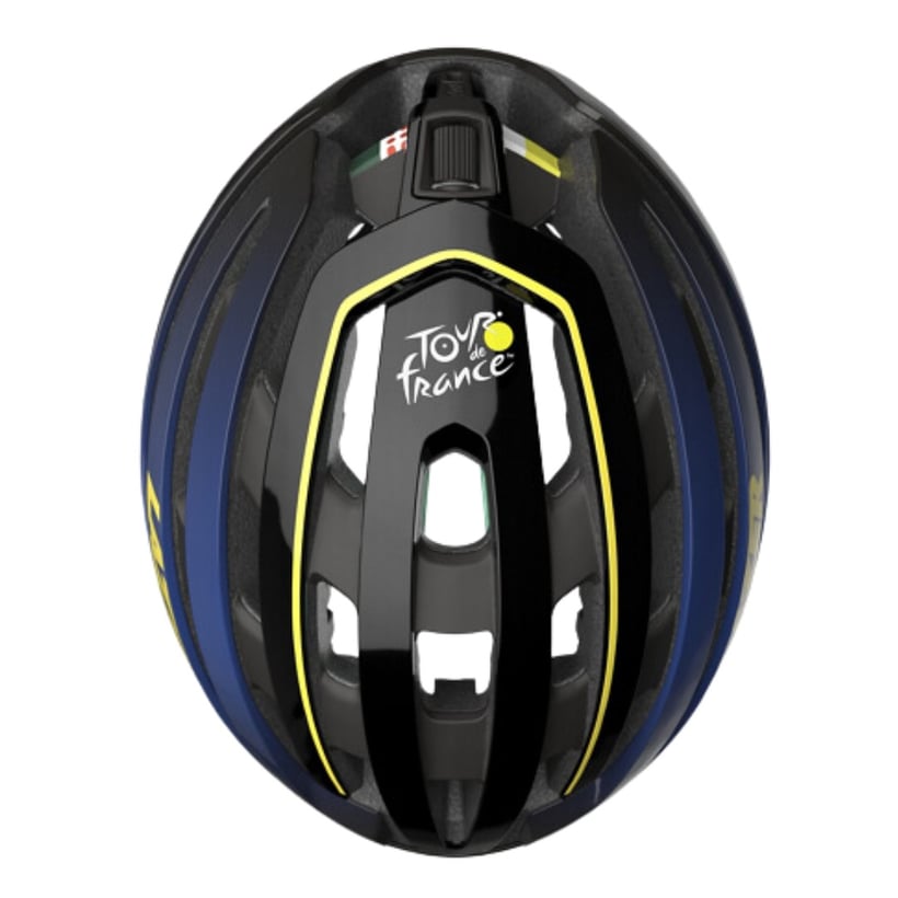 Casco Lazer Z1 KinetiCore + Aeroshell Blu Giallo