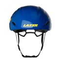 Lazer Z1 KinetiCore + Aeroshell Helm Blau Gelb