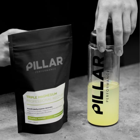 Pillar Performance Triple Magnésium Récupération Professionnelle d'Ananas et de Noix de Coco 200g