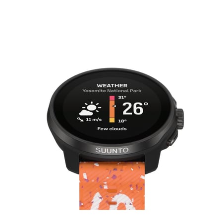 Suunto Race S Watch Orange Purple