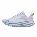 Hoka Clifton 9 White Pink  Women's Shoes